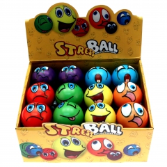 Knautschball Stressball Smiley 6cm