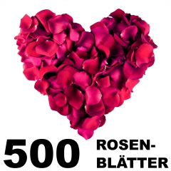 Rosenblätter bordeaux 500 Stück