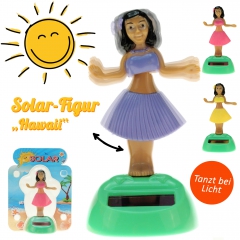 Solar-Figur Wackelfigur Hula-Girl 11 cm