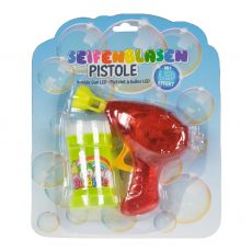 LED Seifenblasenpistole Bubble-Gun mit Lichteffekt