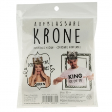 Aufblasbare Krone 23cm