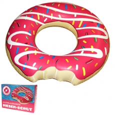 Aufblasbarer Riesen Donut 120 cm Durchmesser