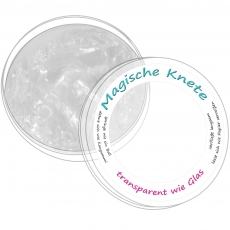 Magische Knete Glas  8 cm