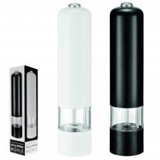 Elektronische Pfeffermühle LED Licht Black + White