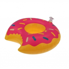 Aufblasbarer Getrnkehalter Donut 22 cm