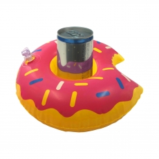 Aufblasbarer Getrnkehalter Donut 22 cm