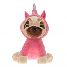Plsch Mops im Einhorn Kostm Marple 40cm