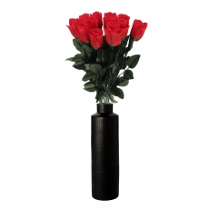 Kunstblume Rote Rose - Baccara 60cm