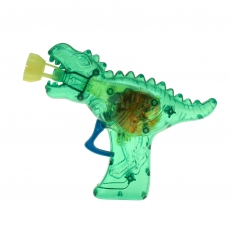 Seifenblasenpistole Dino-Gun mit Lichteffekt