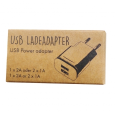 USB Ladeadapter  2 USB