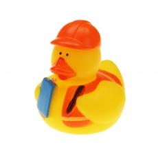 Gummi-Ente Bauarbeiter 5cm