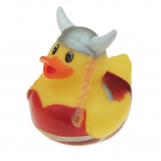 Gummi-Ente Wikinger 5cm