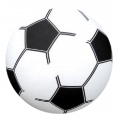 PVC Ball Fußball 12cm