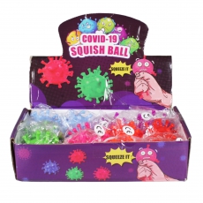 Knautschball - Quetschball Virus 7cm