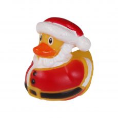 Gummi-Ente Weihnachtsmann 5cm