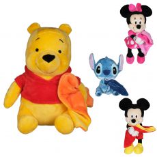 Pl�sch Disney-Mix mit Schnuffeltuch Gift Quality 25cm