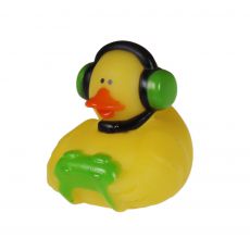 Gummi-Ente Gamer 5cm