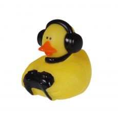 Gummi-Ente Gamer 5cm