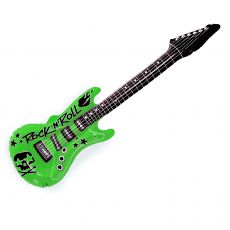 Aufblasbare Luftgitarre Rockstar 100cm