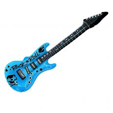 Aufblasbare Luftgitarre Rockstar 100cm