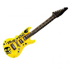 Aufblasbare Luftgitarre Rockstar 100cm