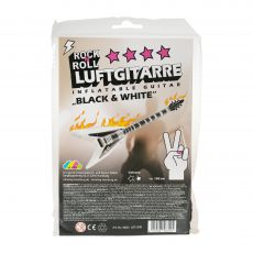 Aufblasbare Luftgitarre Black & White 100 cm