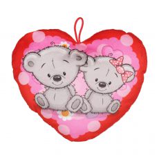 Herz mit Liebes-Tieren 15cm