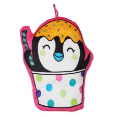 Pinguin Kissen Bubble Tea 22cm