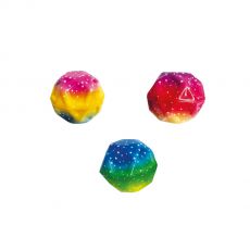 Flummi Regenbogen im Display 65mm