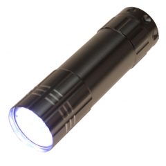 Taschenlampe in Box Lichtkraft Alu Lite Titan 9 LEDs