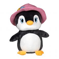 Pl�sch Pinguin mit Hut 30cm