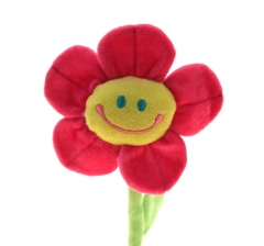 Plsch Blume mit Gesicht Anna 60cm