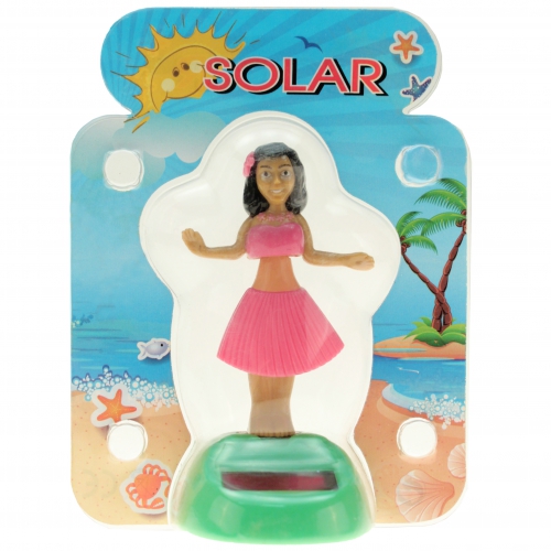 Solar Wackelfiguren Für Auto Hawaii Girl,Solar Wackel Figur,Hawaii