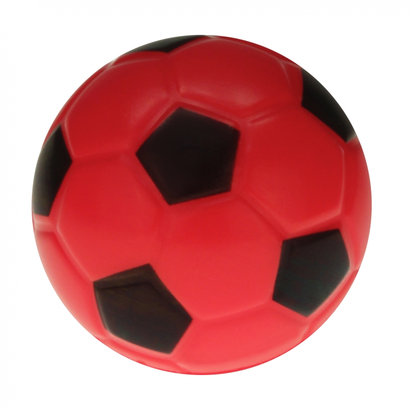 Mitbringsel 6 X Knautschball Fußball Ø ca 63 mm Wurfball für Kindergeburtstag 