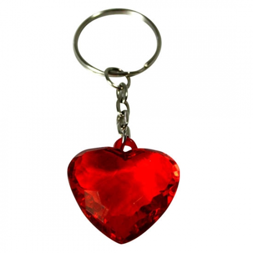 Kristall-Schlüsselanhänger Herz – Oilando