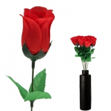 Kunstblume Rote Rose - Heckenrose 45 cm