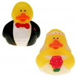 Gummi-Ente Hochzeit 5cm