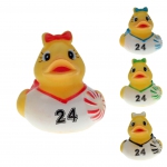 Gummi-Ente Cheerleader 5cm