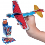 Styropor Flieger Superhelden 16 cm