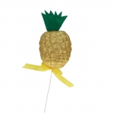 Dekoartikel / Abschieer Ananas 13,5 cm