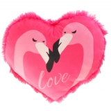 Plüsch Herz Flamingo-Love Pink 20 cm