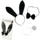 Kostm Bunny-Set 3-teilig