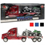 Fahrzeuge Truck mit Anhnger 36 cm