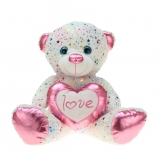 Plsch Br mit Herz Lena 25cm