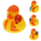 Gummi-Ente Bauarbeiter 5cm