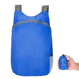 Faltbarer Rucksack blau