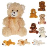 Plsch Tier Mix Br und Hund 20cm