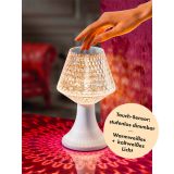 LED Tischleuchte Kristall