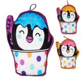 Pinguin Kissen Bubble Tea 22cm
