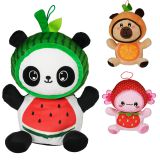 Plsch Frchte Tiere 20cm